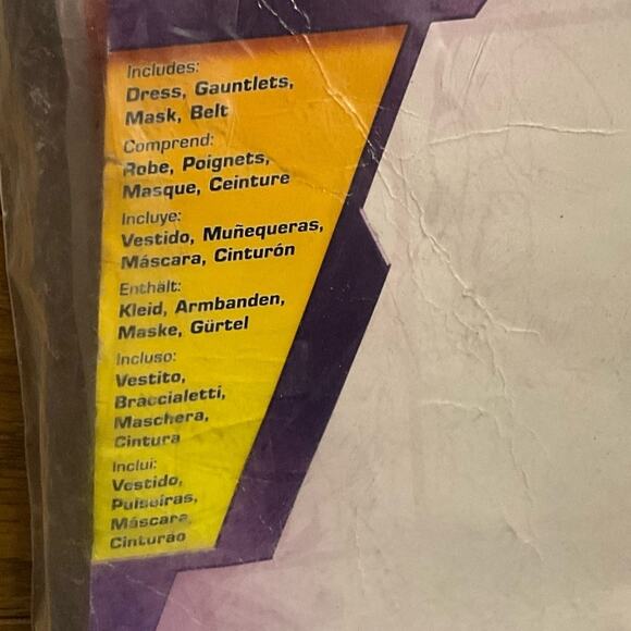 NOS Halloween Costume Marvel Rescue Child Large 12-14 Rubies # 620036 - Picture 4 of 7